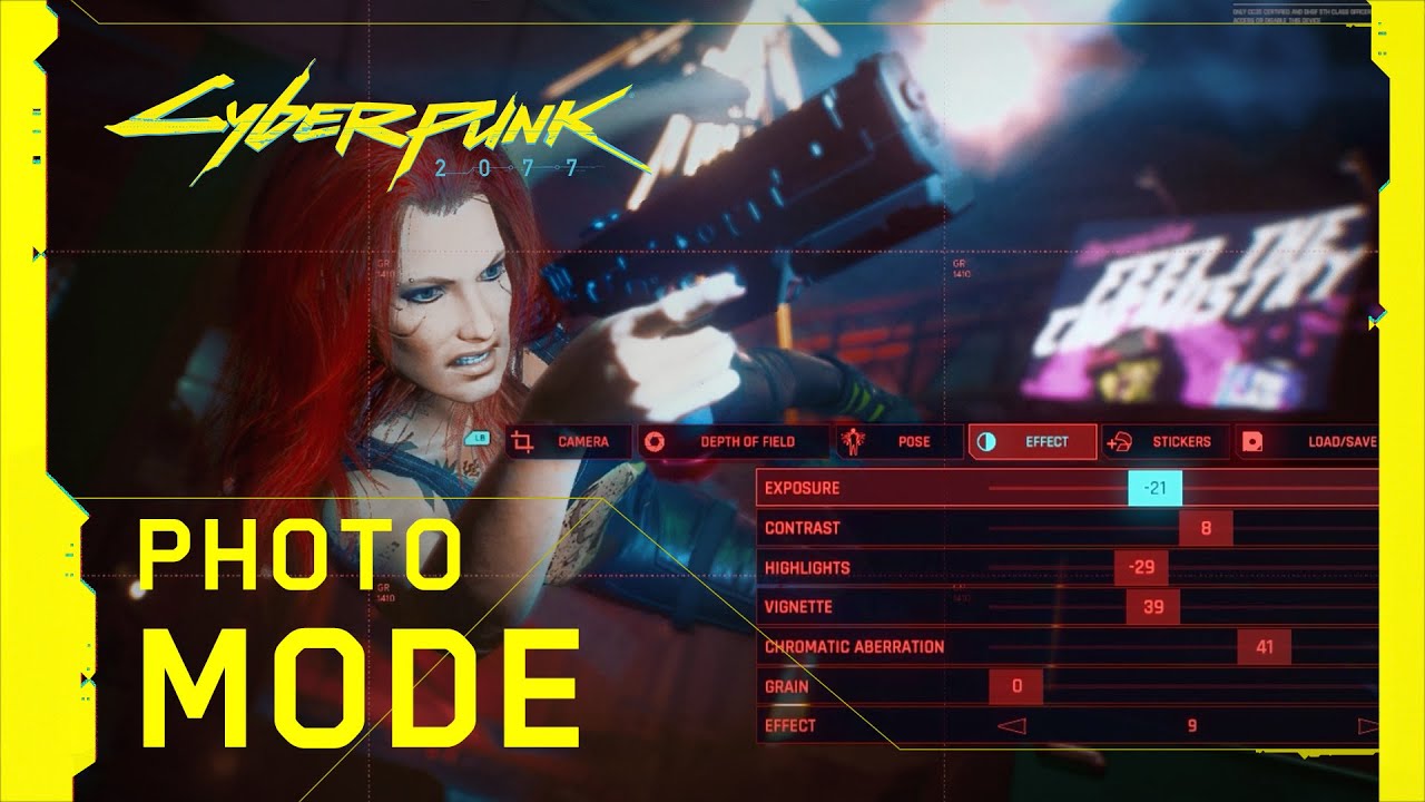 Cyberpunk2077 breathtaking PHOTO Mode Revealed