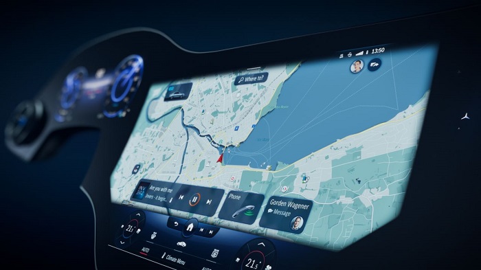 ces 2021 mercedes display 1 CES 2021: Mercedes unveils a 