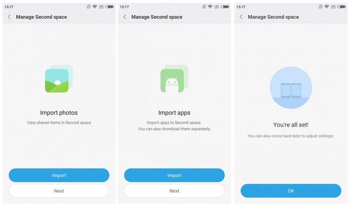 xiaomi second space How to use WhatsApp with two numbers?